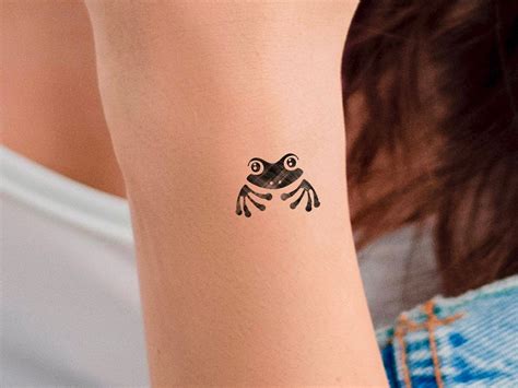 Frog Temporary Tattoo - Etsy