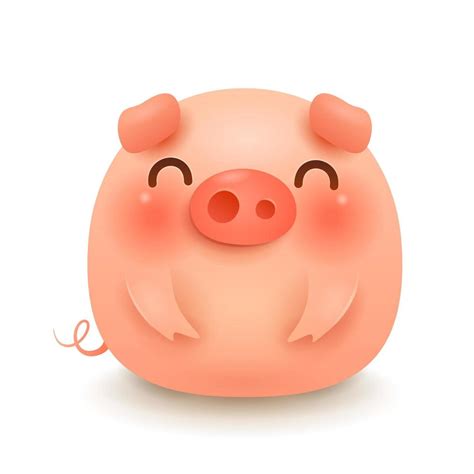 The Fat Little Pig 273847 Vector Art at Vecteezy