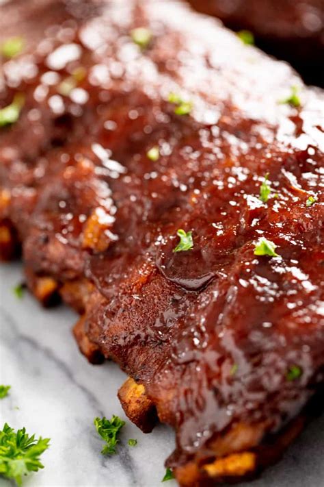 Pork Loin Back Ribs Slow Cooker - Peanut Butter Recipe