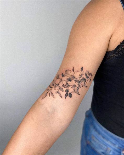 Female Tattoo Ideas Upper Arm | Daily Nail Art And Design