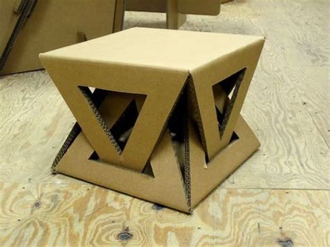 26 DIY Cardboard Furniture Ideas That Are Surprisingly Practical | Cardboard design, Cardboard ...