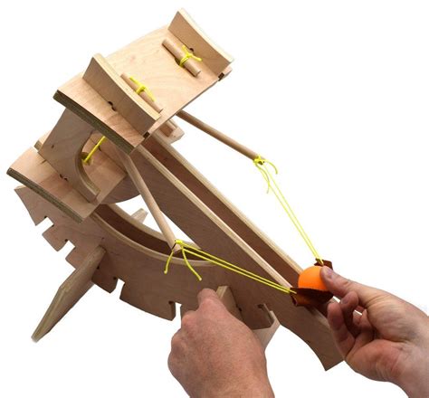 Ballista Catapult - DIY Kit - Explore Torsion Springs, Force, Energy Transformation, Mechanical ...