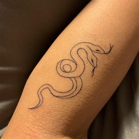 Two Headed Snake Tattoo