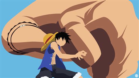 Luffy Third Gear (One Piece) Minimalist by jmsedwrd on DeviantArt