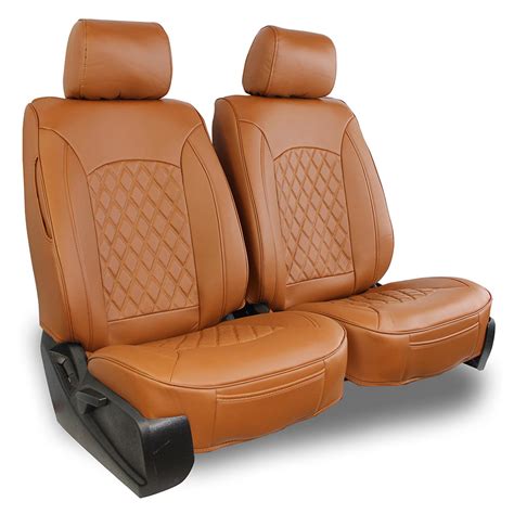 Semi-Custom Leatherette Diamond Seat Covers - Premium Quality