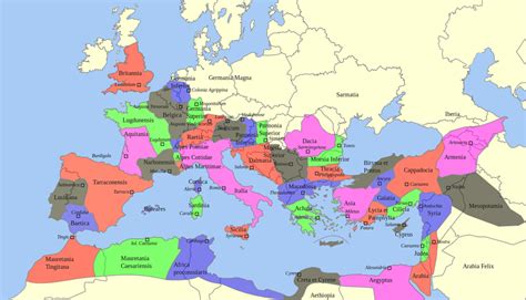 Provinces of the Roman Empire – Digital Maps of the Ancient World