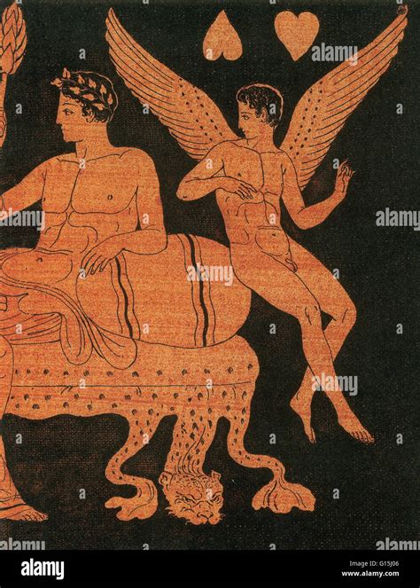 Eros, Greek god of love Stock Photo - Alamy