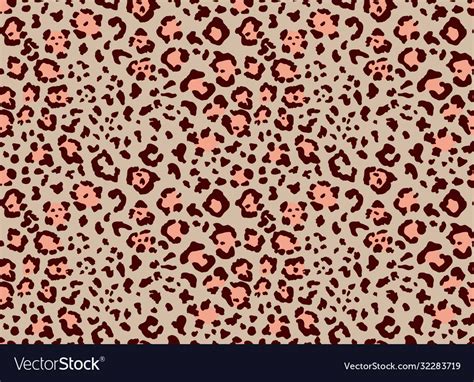 Cheetah skin seamless pattern Royalty Free Vector Image