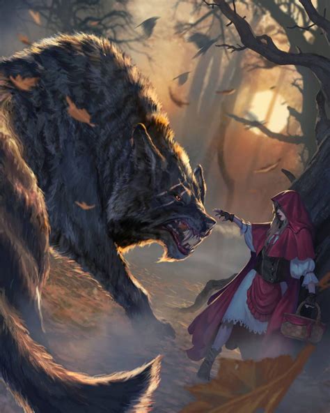 Big Bad Wolf Lvl2 by DiegoGisbertLlorens on DeviantArt Dark Fantasy Art ...