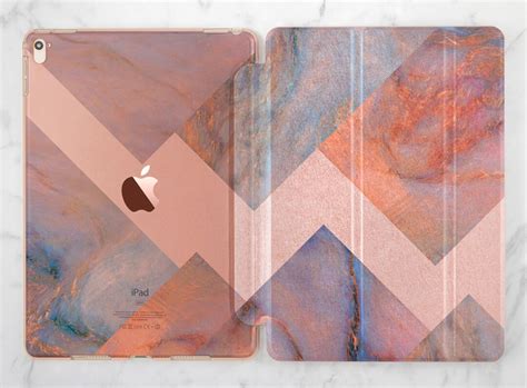 Ipad Case Blue Marble Ipad Geometric Pink Marble Ipad Case 9 7 - Etsy