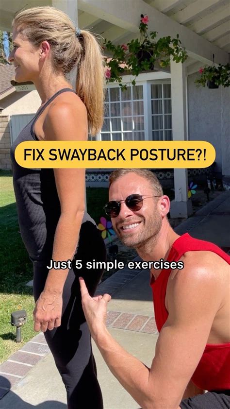 Michael Boshnack on Instagram: "Fix your swayback posture with just five simple exercises! # ...