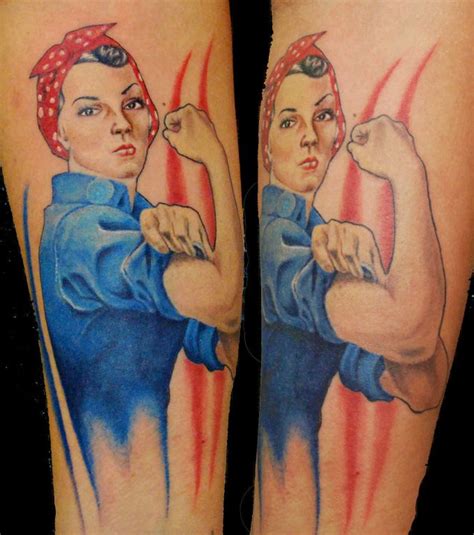 Rosie the Riveter Tattoo by joshing88 on DeviantArt