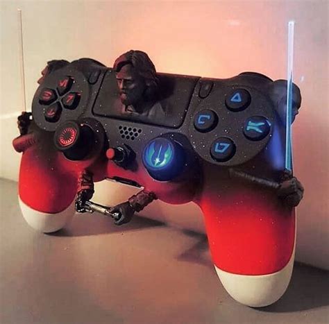 A Star Wars themed custom PS4 controller. Very elaborate and sick design! XQgaming Want to be ...