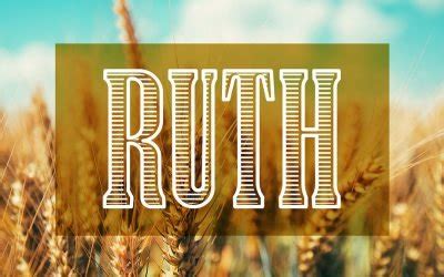 "Redemption and Restoration" Ruth: Week 5 (Ruth 4) - Tabernacle