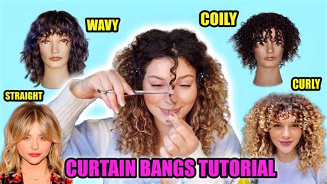 How To Cut Curtain Bangs Steps Style Tips And Bang Inspo