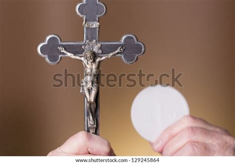 Cross Holy Eucharist Stock Photo (Edit Now) 129245864