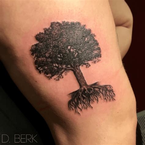 Oak Tree Tattoos Forearm