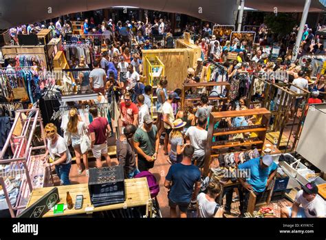 The Old Biscuit Mill Market, Woodstock, Cape Town, South Africa Stock Photo - Alamy