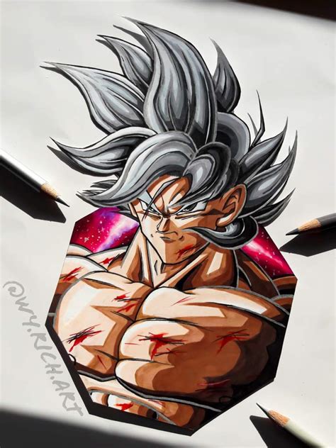 MUI Goku Drawing | DragonBallZ Amino