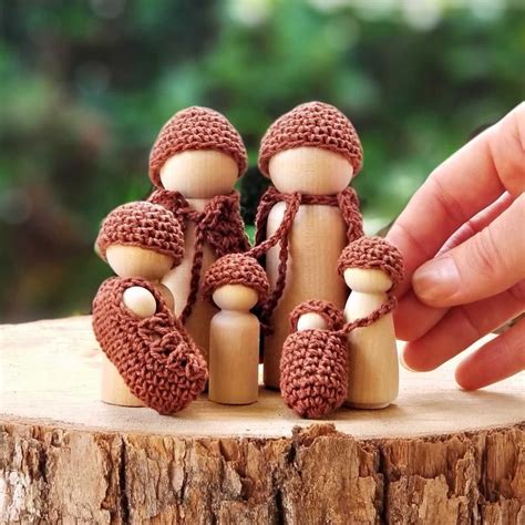 Pin on Wooden peg doll Patterns & Tutorials - Wooden Pegdoll Ideas