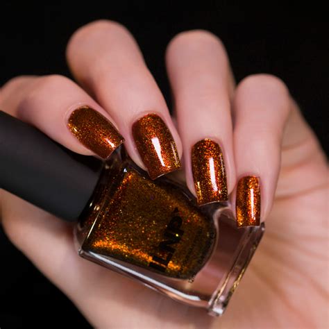 Autumn - Warm Brown Shimmer Nail Polish by ILNP