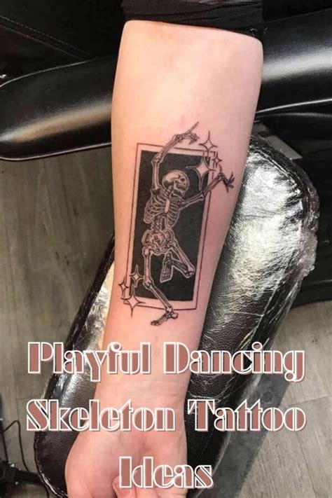 21+ Playful Dancing Skeleton Tattoo Ideas - Tattoo Glee