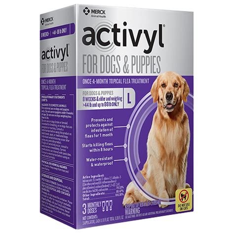 Activyl: An Effective Flea Treatment for Dogs - BudgetPetWorld