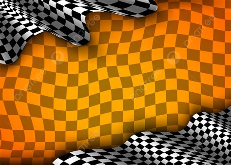 Twisted Black And White Checkered Racing Checkered Flag Background, Decorative Grid, Racing ...