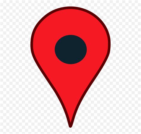 Google Maps Pin Clipart - Google Maps Marker Emoji,Map Pin Emoji - free transparent emoji ...