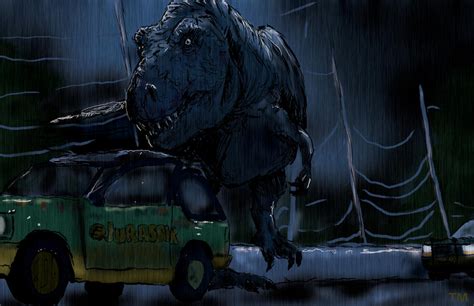 Jurassic Park T-rex by tlmolly86 on DeviantArt