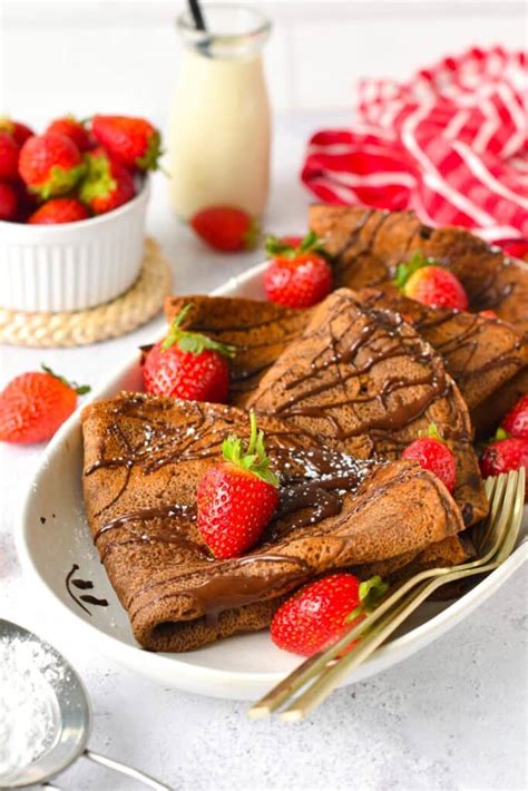 Chocolate Crepes - Sweet As Honey