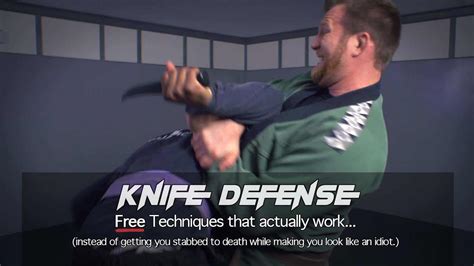 Knife Self Defense Techniques (for free) - The Best REAL Defenses ...