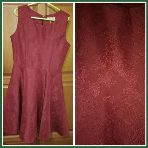 Deep Red Dress, Women's Fashion, Dresses & Sets, Dresses on Carousell