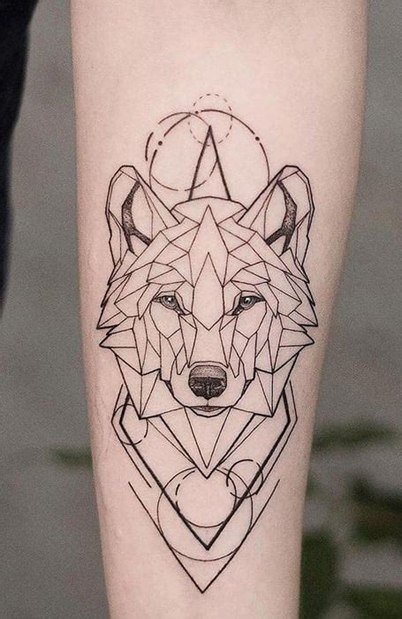 Aggregate 102+ about simple wolf tattoo unmissable - Billwildforcongress