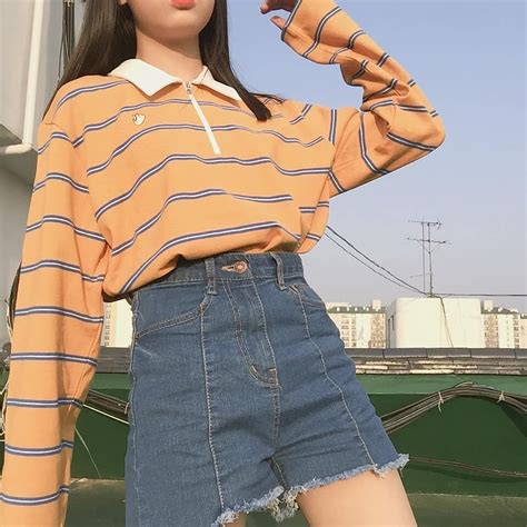 Cute Aesthetic Korean Girl Outfits