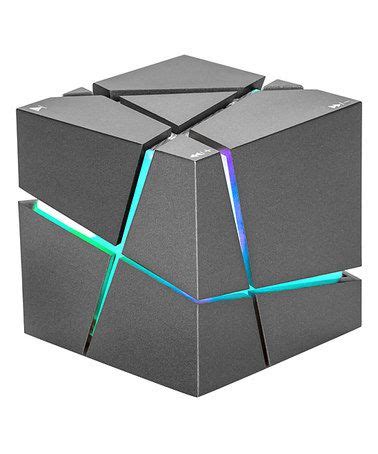 Black Cube Bluetooth Speaker | Cube, Bluetooth speaker, Speaker