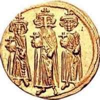 Emperor Kejsar Heraclius Konstantin III "The great emperor of Byzantine" av Bysans (0612–0641)