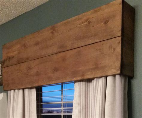 Diy Rustic Wood Valance - Teds Wood Collection