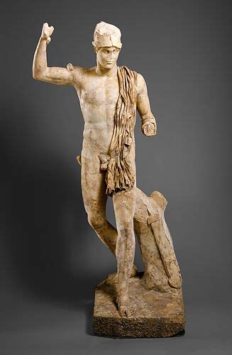 Marble statue of a wounded Amazon | Roman | Imperial | The Metropolitan Museum of Art