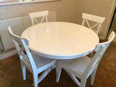 20+ Ikea Dining Table Round White