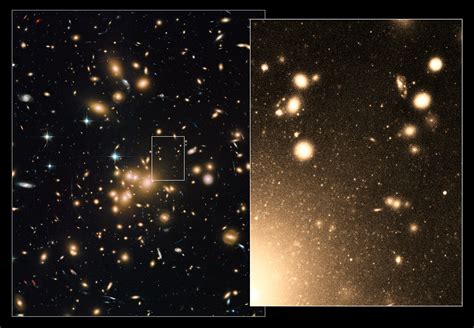 Orbiter.ch Space News: New Hubble image of galaxy cluster Abell 1689