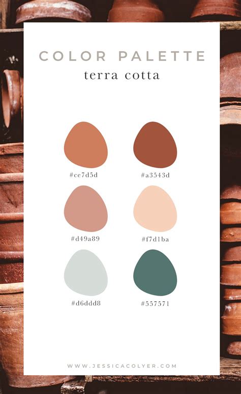 Terra Cotta Color Chart