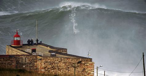 Portugal pitches 'big wave' surf tourism after record ride