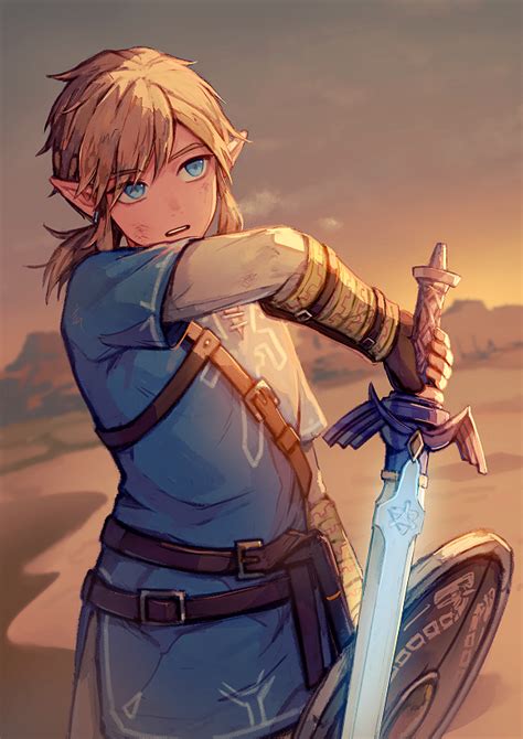 Link (Breath of the Wild) - Zelda no Densetsu: Breath of the Wild - Image by Tsubaki ...