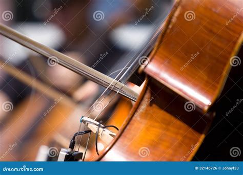 Detail of the violoncello stock photo. Image of harmony - 32146726