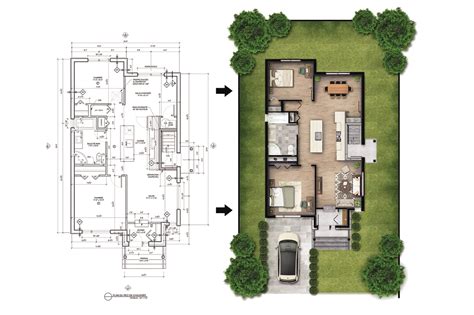 Plan Rendering Projects in Photoshop - ADMEC Multimedia Institute