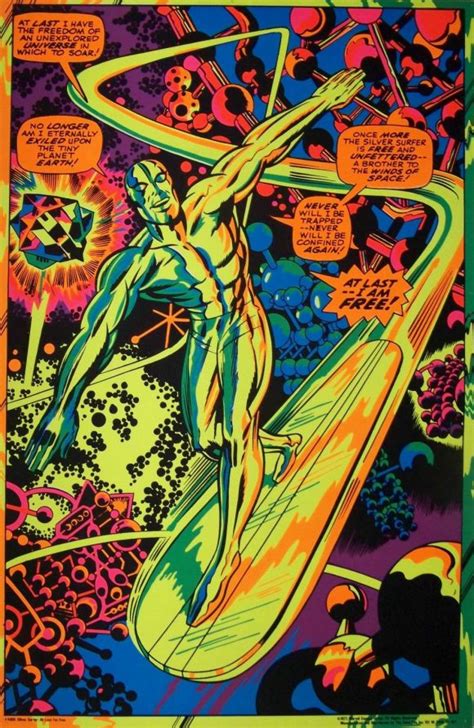 13 MARVEL BLACK LIGHT POSTERS to Blow Your Mind | 13th Dimension, Comics, Creators, Culture