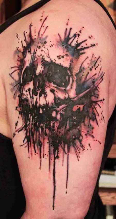 Ink Splatter Tattoo | Splatter tattoo, Tattoos, Cool tattoos