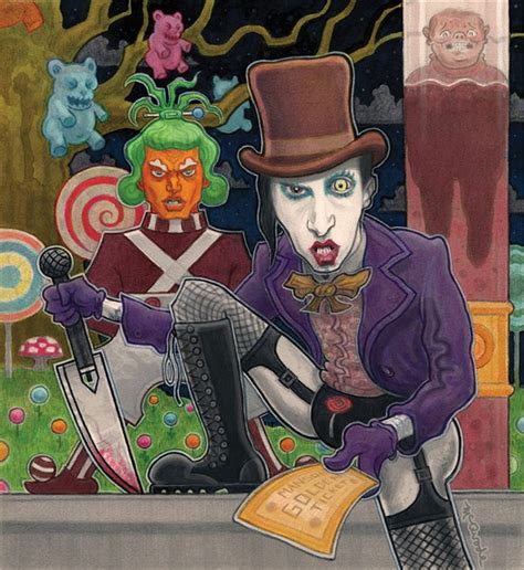 An Interesting Gallery of Old School Willy Wonka Fan Art