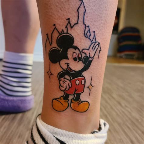 Mickey Mouse Tattoo Ideas with Subtle Disney Magic